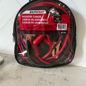 Autocraft Red Booster Cables